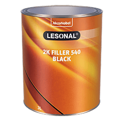 Грунт Lesonal 2K FIL 540 Black 1л універсальний, середнього наповнення