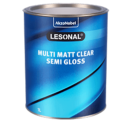 Лак Lesonal MULTI MATT CLEAR SEMI GLOSS 1л