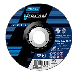 Круг відрізний Norton Vulcan Ø 230 x 2.5 x 22.23