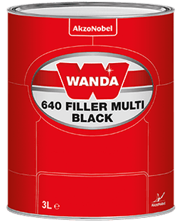 WAN 640 Грунт-вирівнювач MULTI (чорний) 3л