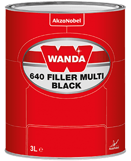 WAN 640 Грунт-вирівнювач MULTI (чорний) 3л