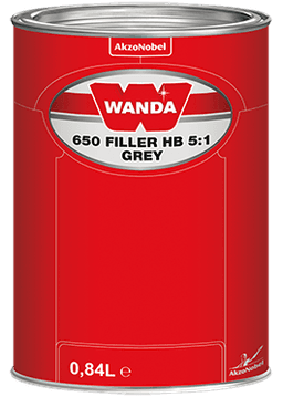 WAN 650 Грунт-наповнювач HB 5:1 (сірий) комплект 1л